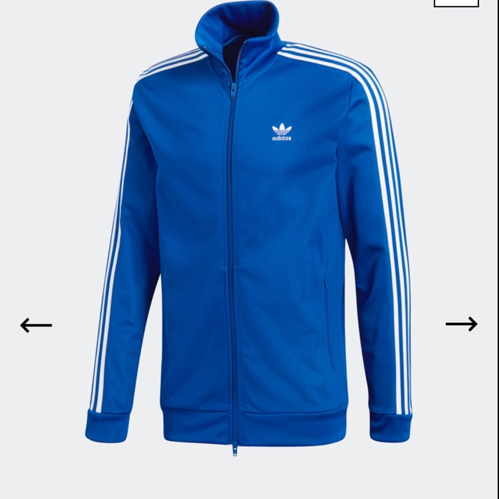 Adidas Beckenbauer Track Jacket Blue